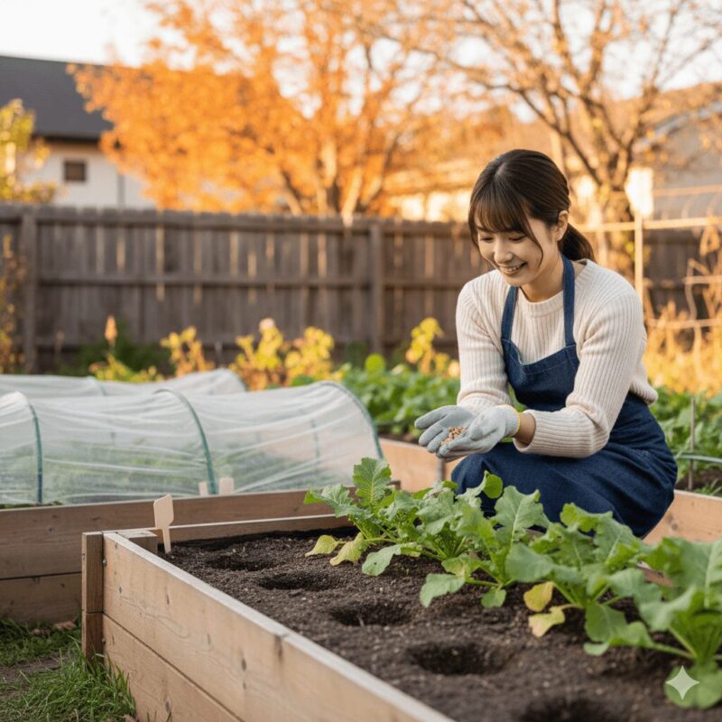 大根の種まき 10月・11月に始めるときの基本