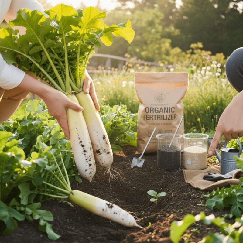 大根に肥料はいらない