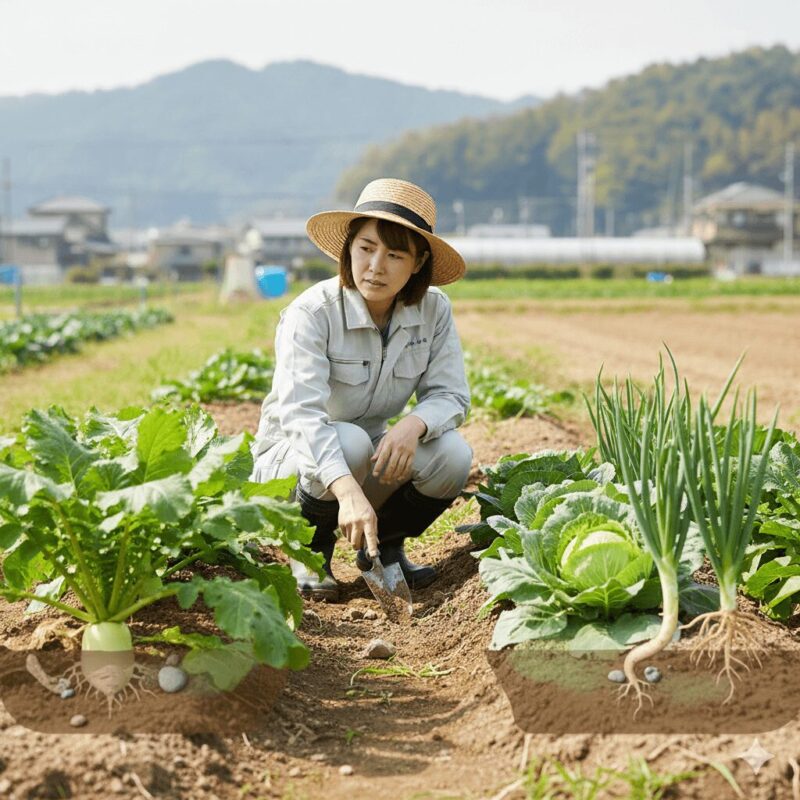 大根と相性が悪い野菜